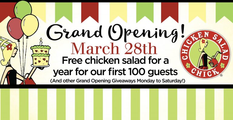 chicken salad banner