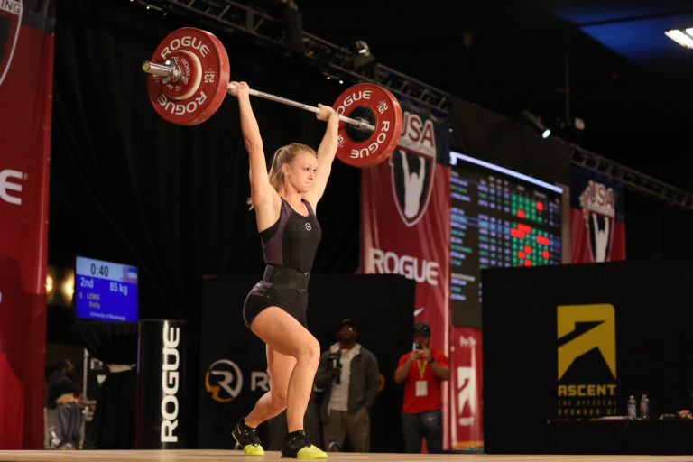 Emily Lewis Weightlifting