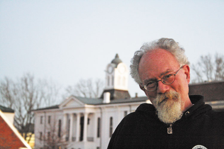 John Sinclair in Oxford, Mississippi.  February 11, 2009.