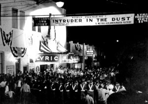 The premiere of “Intruder in the Dust” at the Lyric Theatre, by Phil Mullen, University of Mississippi.