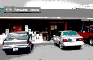 C&M Package Store. Photograph courtesy Wayne Loner.