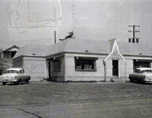 Kiamie’s Diner in Oxford, Mississippi. The original diner now houses Domino’s Pizza.