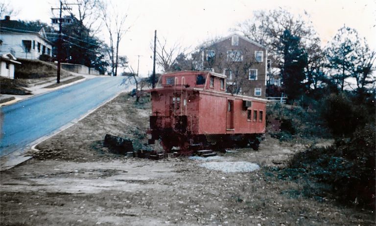 “Caboose Hill” Oxford, Mississippi. Photograph courtesy Sidney Tucker Rowland.