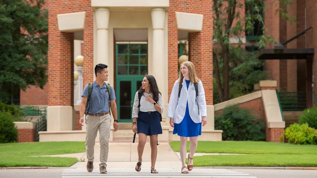 A scholarship established by UM alumna Nancy Kelty Stengel is designed to help Mississippi students attend the university's School of Pharmacy and help improve the health of the state's residents. Photo by Kevin Bain/Ole Miss Digital Imaging Services