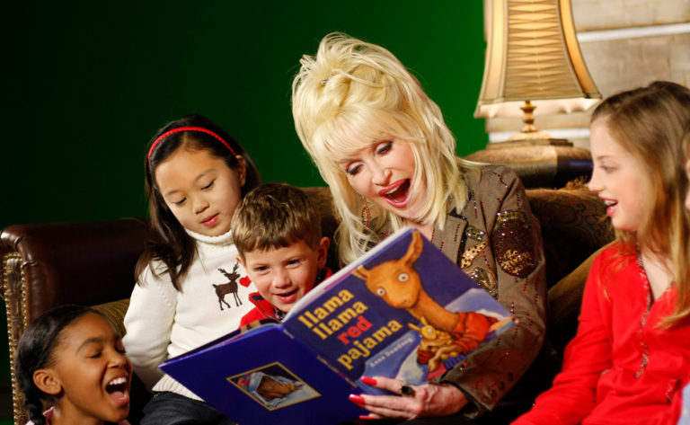 Dolly Parton Reading to Children