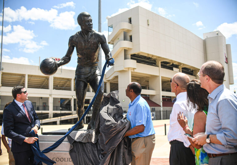 COOLIDGE BALL STATUE DEDICATION