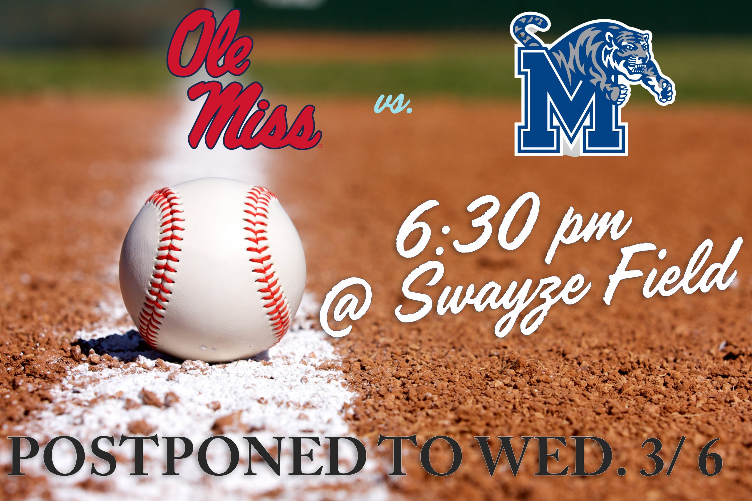 Baseball’s Midweek Against Memphis Postponed To Wednesday Night – The ...